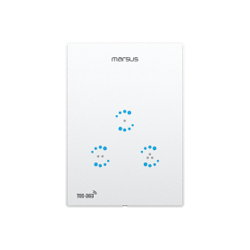 کلید برق روشنایی دیجیتال تاچ سه پل مرصوص TEC 363