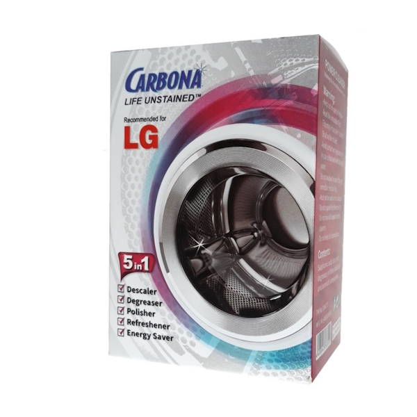 پودر جرمگیر لباسشویی ظرفشویی کاربنا ال جی LG